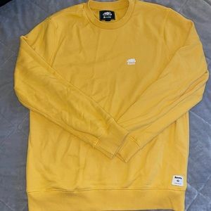 Roots yellow crew neck